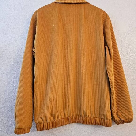 Yellow/Gold Unisex Corduroy Sun Lightweight Jacket: Unique Fun Statement Piece - Picture 4 of 4